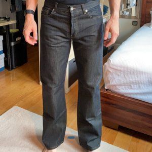 Selvedge denim button fly jeans by J. Lindeberg